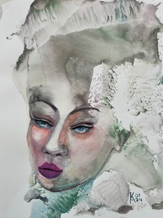 绘画,  12x9 in 