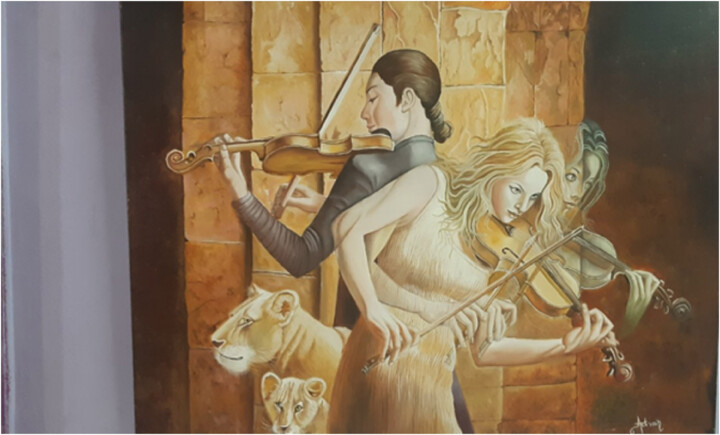 Melodie d’amour Картина, 27,6x39,4 in
