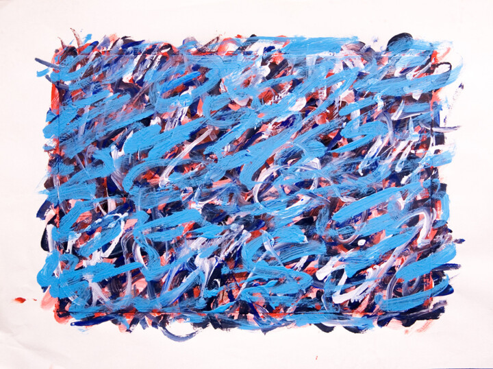 Krabbels 07 绘画, 15.8x11.8 in