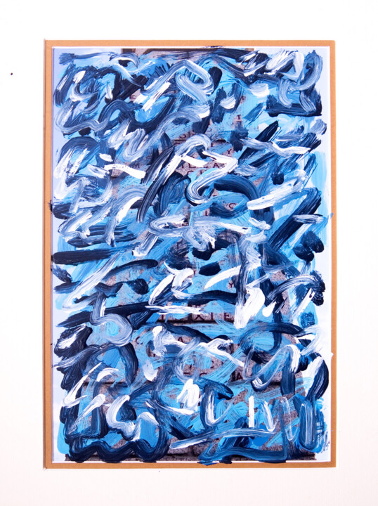 Krabbels 10 绘画, 15.8x11.8 in