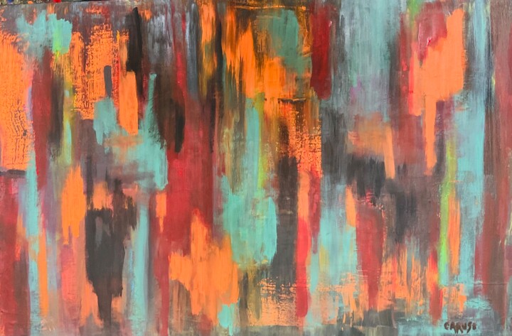 Unit #1717 “Autumn in New England” 绘画, 24x36 in