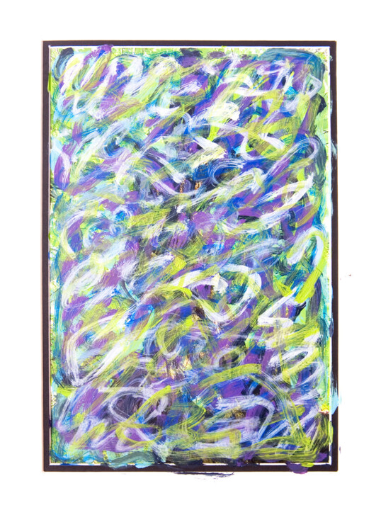 Krabbels 13 绘画, 15.8x11.8 in