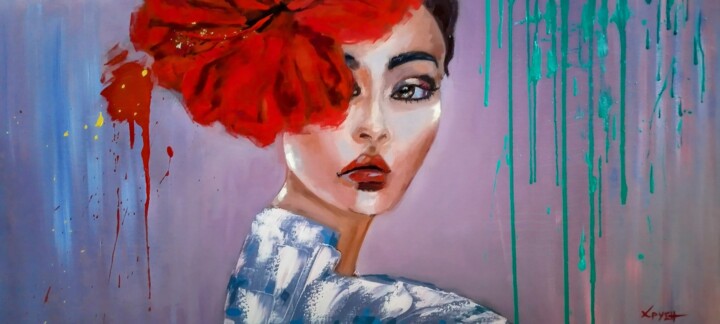 The Kimono 绘画, 19.7x39.4 in