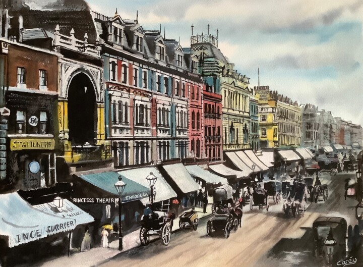 Regent street London Tablo, 11x15 in