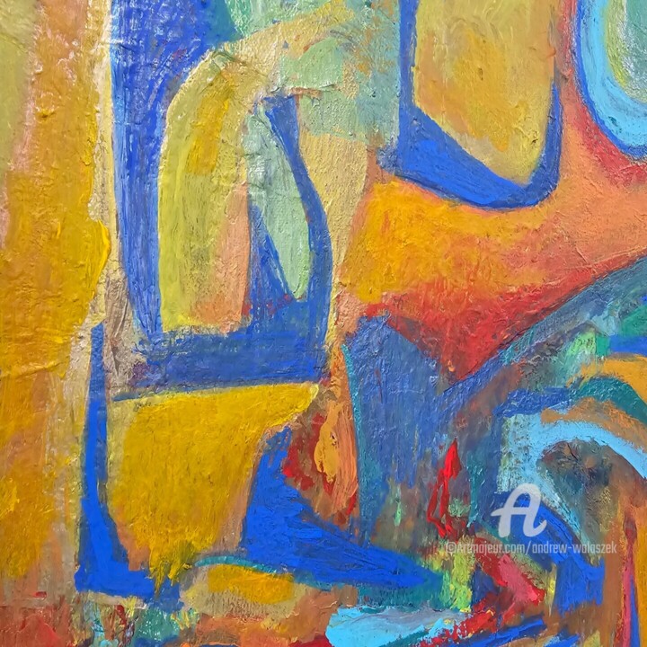 Artwork's surface or texture