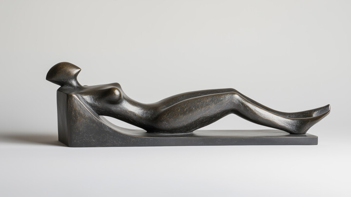 Silent Harmony: An Abstract Reflection of Femininity 数字艺术
