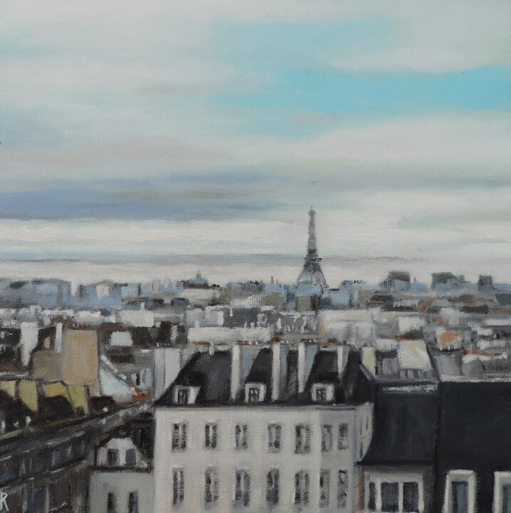 Les couleurs de Paris Tablo, 7,9x7,9 in
