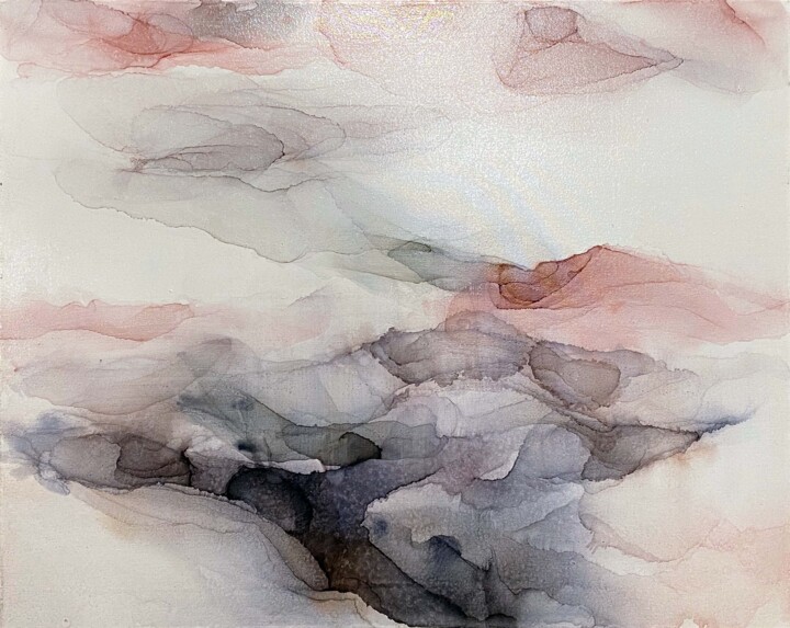 绘画 标题为“Disappearance.” 由Galina Poloz, 原创艺术品, 墨