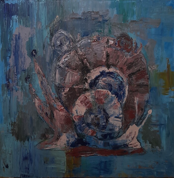 Dualism 绘画, 31.5x31.5 in