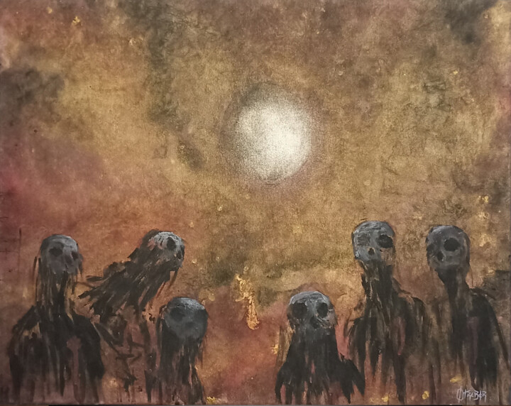 HOPE 绘画, 15.8x19.7 in