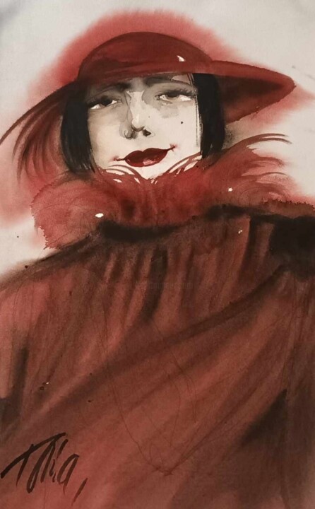 Dorine 绘画, 27.6x15.8 in