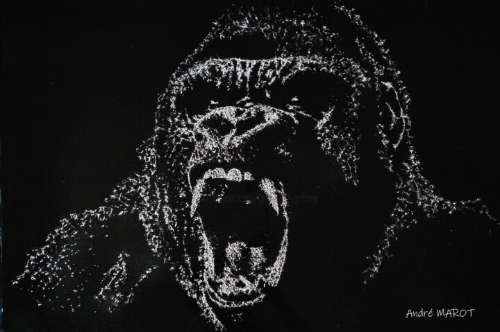GODZILLA 雕塑, 47.2x31.5 in