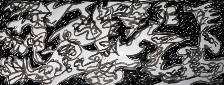 Dibrujo 2011 +A 图画, 11x30.3 in
