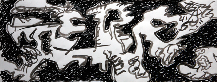 图画,  11x30.3 in 