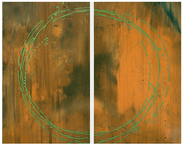 绘画,  53.2x68.1 in 