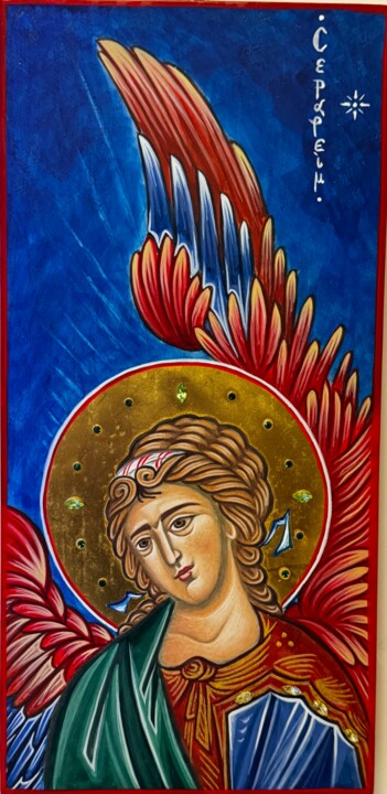 Angelo Serafino 绘画, 12.2x5.9 in