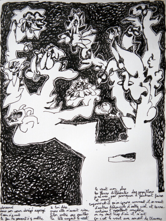 Desseins? 2010-B 04 图画, 12.6x9.5 in