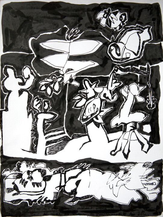Desseins? 2010-A 01 图画, 12.6x9.5 in