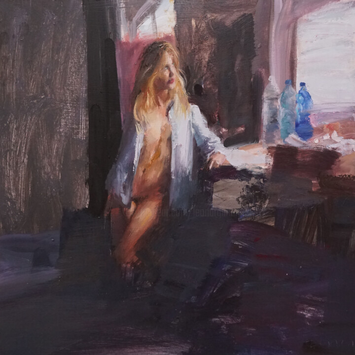 Meg en chemise Malarstwo, 15,8x15,8 in