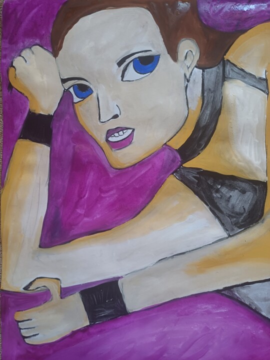 Background 图画, 16.5x11.8 in