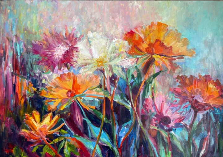 Summer Dreams 绘画, 27.6x39.4 in