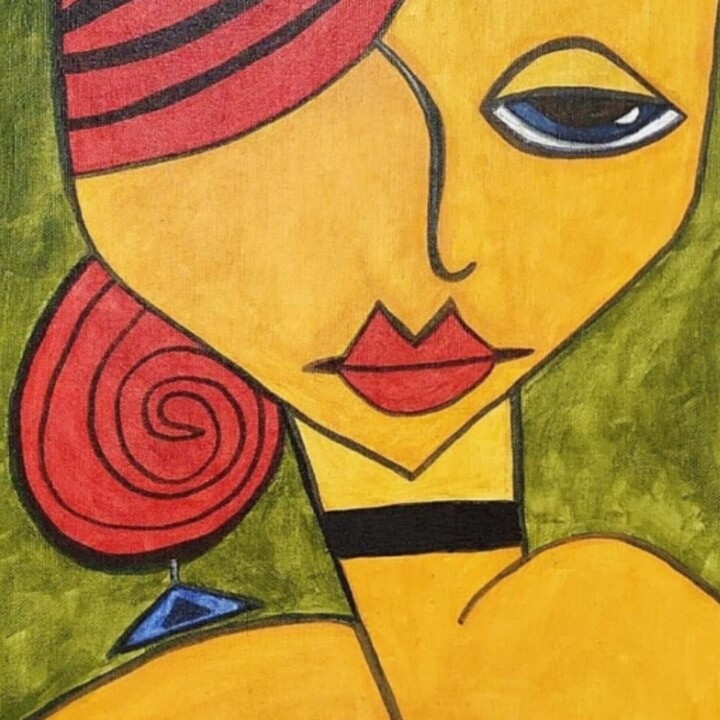 Rosalinda 绘画, 11.8x23.6 in