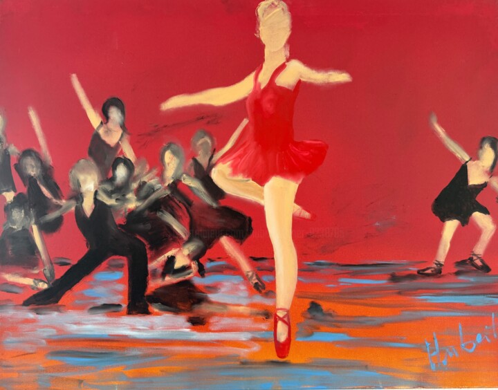 Tanz Schilderij, 27,6x35,4 in
