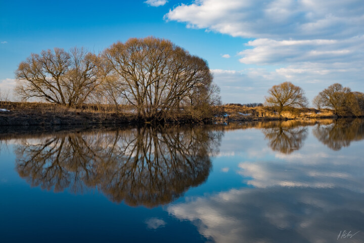 Spring River 摄影, 18.4x27.6 in
