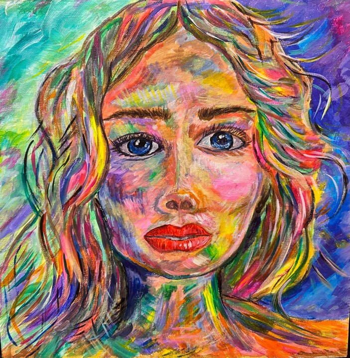绘画,  11.8x11.8 in 