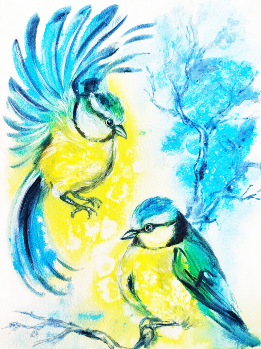 绘画,  14.6x11 in 