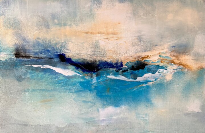 Painting titled "Kataigida" by Alain Uro, Original Artwork, Acrylic