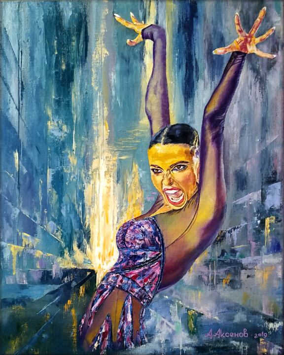 Polina 绘画, 19.7x15.8 in