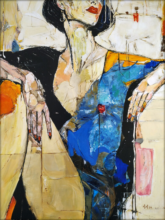 Above the Horizon 绘画, 23.6x17.7 in