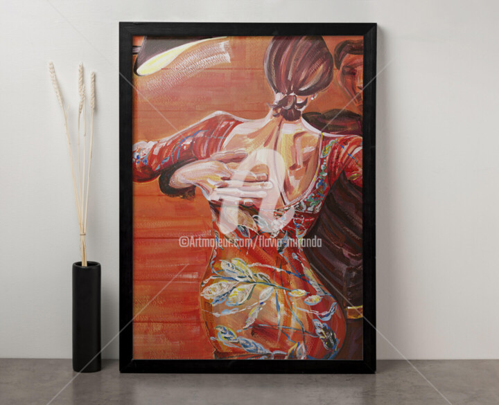 Work presented framed