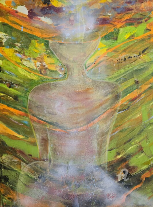 Mgielka 绘画, 31.5x23.6 in