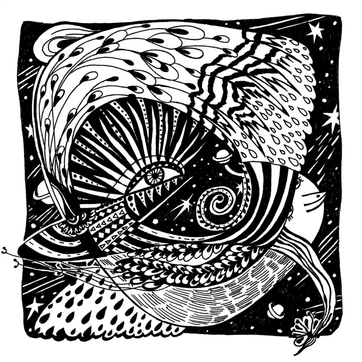 Note 59 图画, 5.5x5.5 in