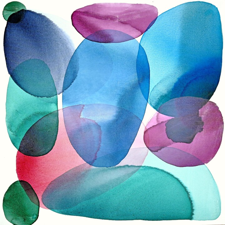 Unanimous palette Malarstwo, 36x36 in