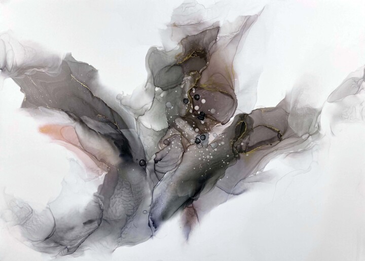 绘画 标题为“Morning sonata” 由Galina Poloz, 原创艺术品, 墨