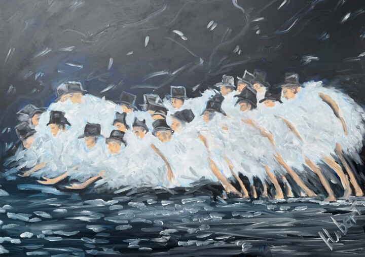 Nussknacker 绘画, 39.4x55.1 in