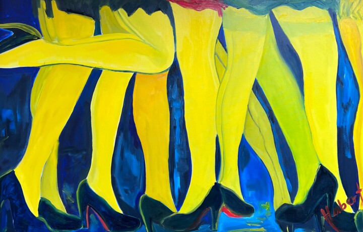 Tango in der Nacht 绘画, 31.5x47.2 in