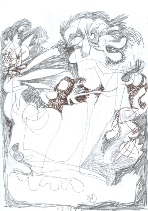 Dessein? 2008-02 图画, 8.3x5.7 in