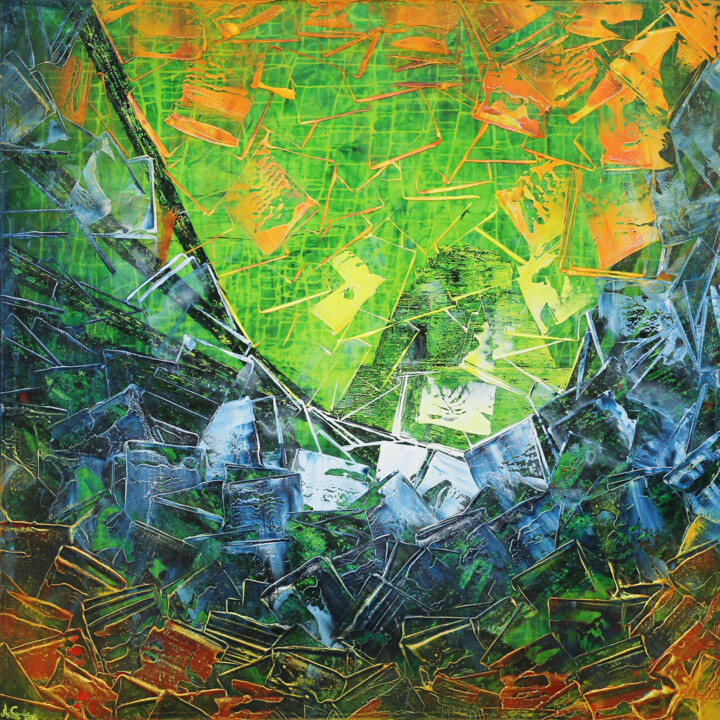 미술작품,  39.4x39.4 in 
