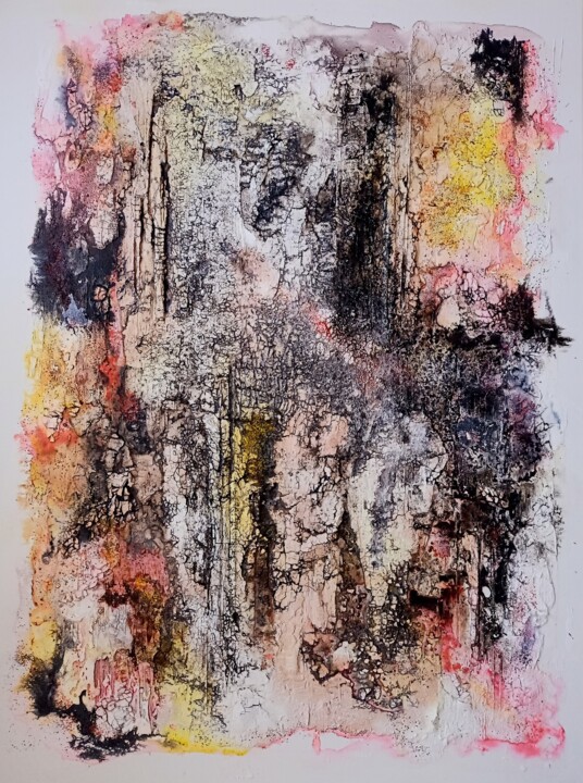 "Palingenesis" textured painting Картина, 31,5x23,6 in