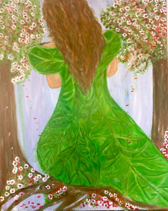 Peinture intitulée "HOPE" par Sandy Madar, Œuvre d'art originale, Acrylique