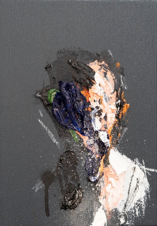 UNTITLED Portrait work Pittura, 8,9x6,2 in