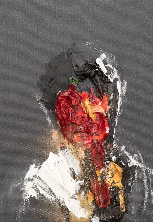 绘画,  8.9x6.2 in 