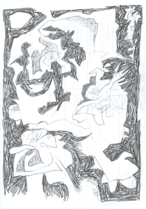 图画,  8.3x5.7 in 