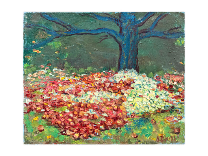 Peinture intitulée "Apples" par Dmitry Korsun, Œuvre d'art originale, Huile