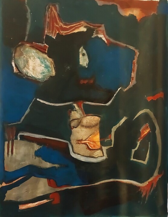 绘画,  32.7x24.8 in 