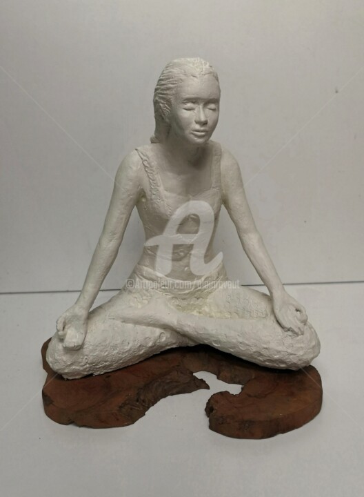 Méditation 雕塑, 13.8x9.8 in